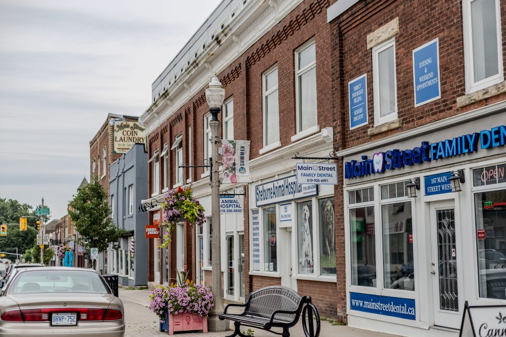 A photo of the outside of our office. Learn more and contact us.